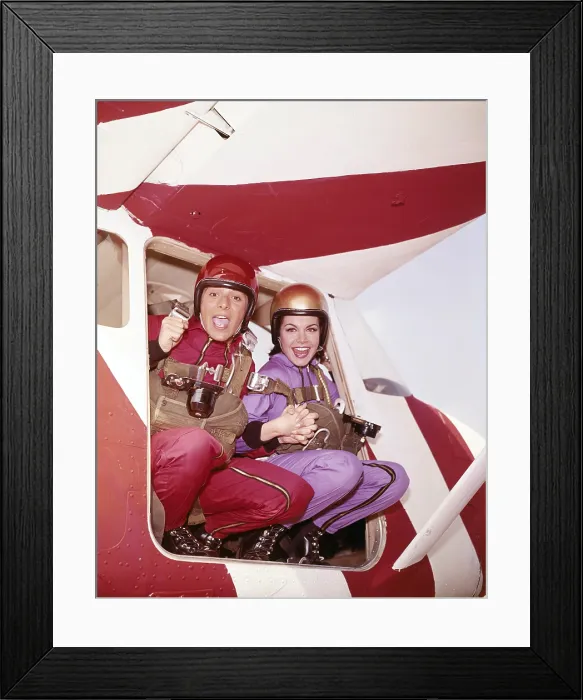Framed Print : BEACH BLANKET BINGO, Frankie Avalon, Annette Funicello, 1965