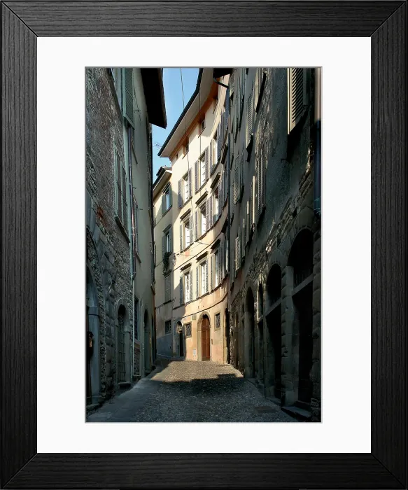 Framed Print : Unknown artist, Citt Alta - Bergamo, Unknow, Italy, Lombardy, Citt Alta (372676) Everett CollectionMondadori Portfolio**US SALES ONLY**