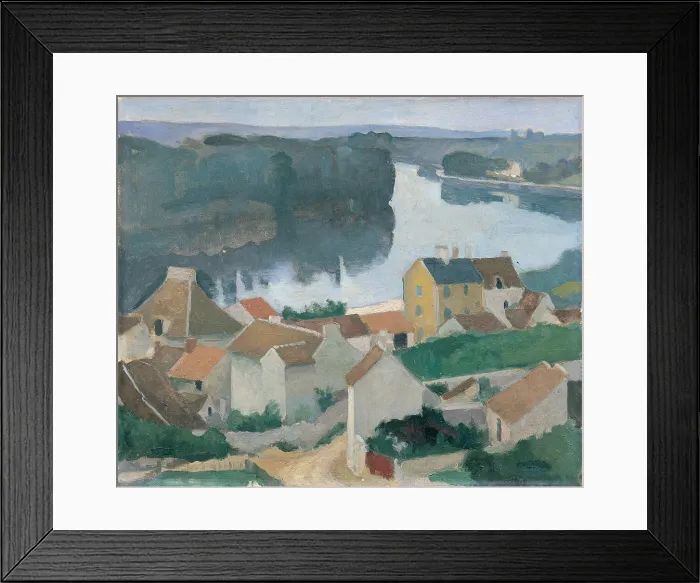 Framed Print : Fabbri Paolo Egisto, Marne Landscape, 1890 - 1895, 19th Century, oil on canvas, Italy, Private collection (390614) Everett CollectionMondadori Portfolio**US SALES ONLY**