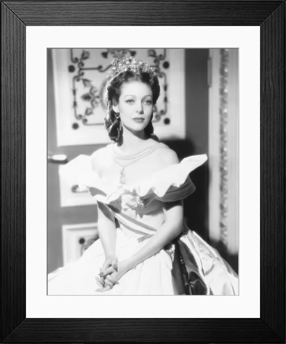 Framed Print : SUEZ, Loretta Young, 1938, TM & Copyright 20th Century Fox Film Corp. / courtesy Everett Collection Framed Print : SUEZ, Loretta Young, 1938, TM & Copyright 20th Century Fox Film Corp. / courtesy Everett Collection