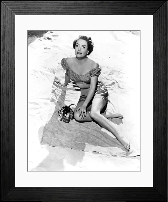 Framed Print : SUDDEN FEAR, Joan Crawford, 1952 Framed Print : SUDDEN FEAR, Joan Crawford, 1952