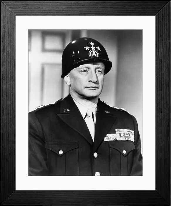 Framed Print : PATTON, George C. Scott, 1970, TM & Copyright 20th Century Fox Film Corp. / courtesy Everett Collection