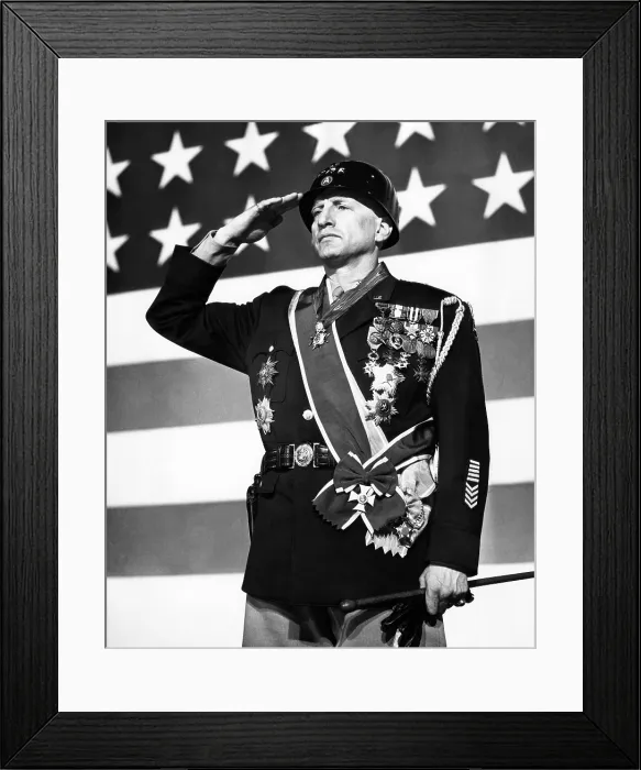 Framed Print : PATTON, George C. Scott, 1970, TM & Copyright (c) 20th Century Fox Film Corp. / courtesy Everett Collection Framed Print : PATTON, George C. Scott, 1970, TM & Copyright (c) 20th Century Fox Film Corp. / courtesy Everett Collection