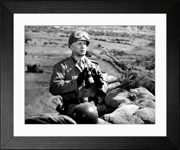 Framed Print : PATTON, George C. Scott, 1970, TM & Copyright 20th Century Fox Film Corp. / courtesy Everett Collection Framed Print : PATTON, George C. Scott, 1970, TM & Copyright 20th Century Fox Film Corp. / courtesy Everett Collection