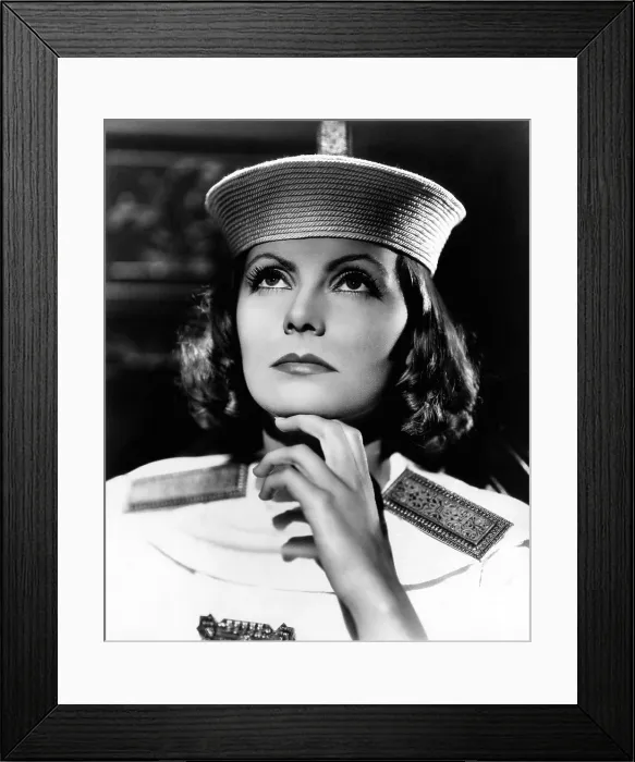 Framed Print : THE PAINTED VEIL, Greta Garbo, portrait by Clarence Sinclair Bull, 1934