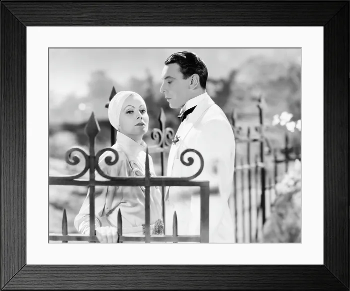 Framed Print : THE PAINTED VEIL, from left: Greta Garbo, George Brent, 1934 Framed Print : THE PAINTED VEIL, from left: Greta Garbo, George Brent, 1934