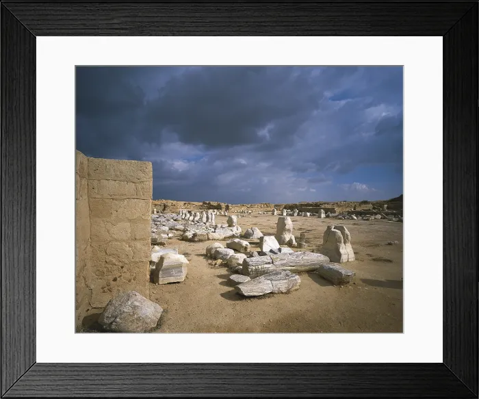 Framed Print : Basilica of Arcadius. EGYPT. ALEXANDRIA. Abu Mina. Basilica of Arcadius. Ruins. Paleo-christian art. Architecture. - J Framed Print : Basilica of Arcadius. EGYPT. ALEXANDRIA. Abu Mina. Basilica of Arcadius. Ruins. Paleo-christian art. Architecture. - J