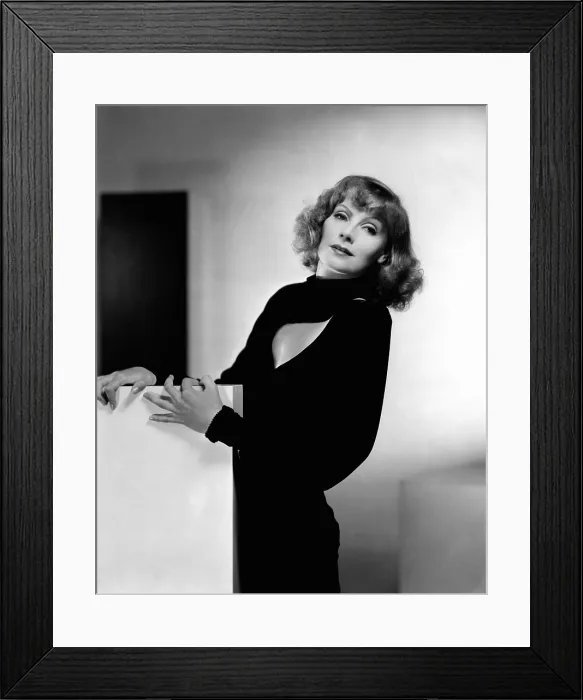 Framed Print : SUSAN LENOX (HER FALL AND RISE), Greta Garbo, portrait by Clarence Sinclair Bull, 1931