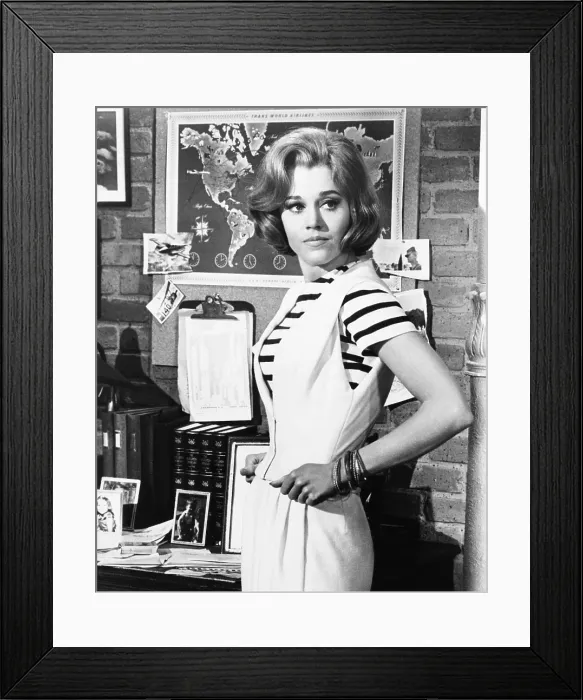 Framed Print : SUNDAY IN NEW YORK, Jane Fonda, 1963 Framed Print : SUNDAY IN NEW YORK, Jane Fonda, 1963