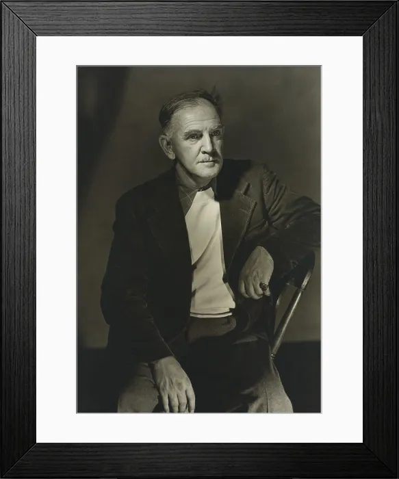 Framed Print : Milton Avery, American mid-20th century modernist painter, active from the 1920s to 1960s. 1946 Photo by Katherine Young. (BSLOC_2015_14_177)