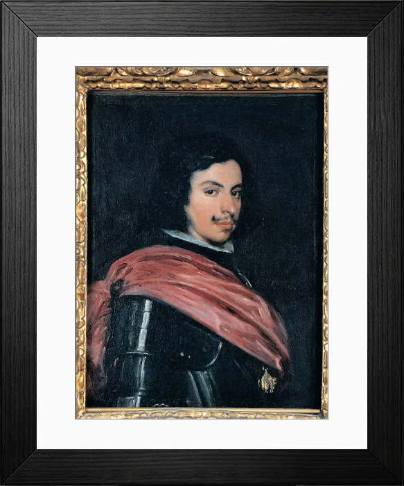 Framed Print : Vel zquez Diego Rodr guez de Silva y, Francesco I of Este, 1639, 17th Century, oil on canvas, Italy, Emilia Romagna, Modena