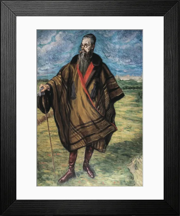 Framed Print : ECHEVARRIA Y ZURICALDAY, Juan de (1875-1931). Portrait of Ramon Maria del Valle-InclAn. 1922. Oil on canvas. SPAIN. Madrid. Reina Sofia Art Centre National Museum Framed Print : ECHEVARRIA Y ZURICALDAY, Juan de (1875-1931). Portrait of Ramon Maria del Valle-InclAn. 1922. Oil on canvas. SPAIN. Madrid. Reina Sofia Art Centre National Museum