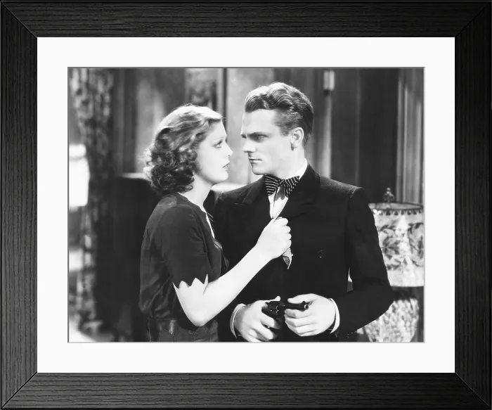 Framed Print : TAXI, from left: Loretta Young, James Cagney, 1932