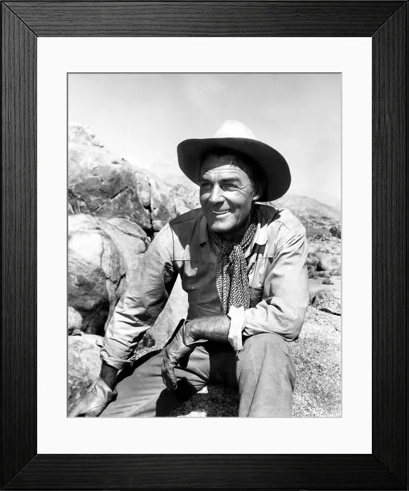 Framed Print : THE TALL T, Randolph Scott, 1957