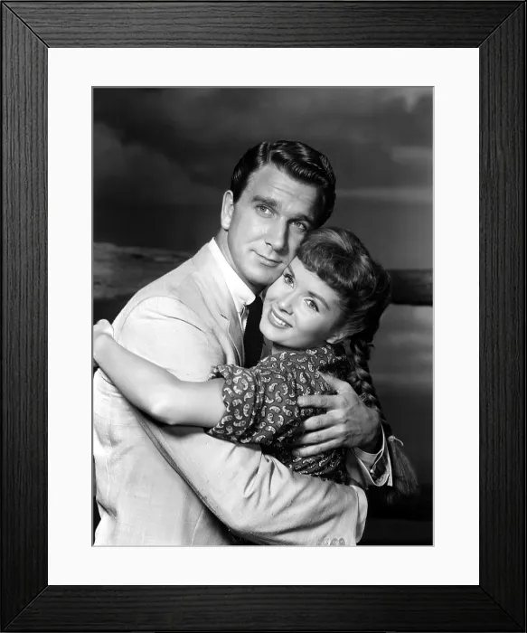 Framed Print : TAMMY AND THE BACHELOR, Leslie Nielsen, Debbie Reynolds, 1957 Framed Print : TAMMY AND THE BACHELOR, Leslie Nielsen, Debbie Reynolds, 1957