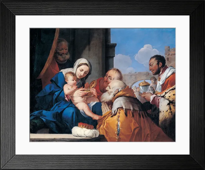 Framed Print : Carpioni Giulio, Adoration of the Magi, 17th Century, canvas, private collection (157816) Everett CollectionMondadori Portfolio**US SALES ONLY** Framed Print : Carpioni Giulio, Adoration of the Magi, 17th Century, canvas, private collection (157816) Everett CollectionMondadori Portfolio**US SALES ONLY**