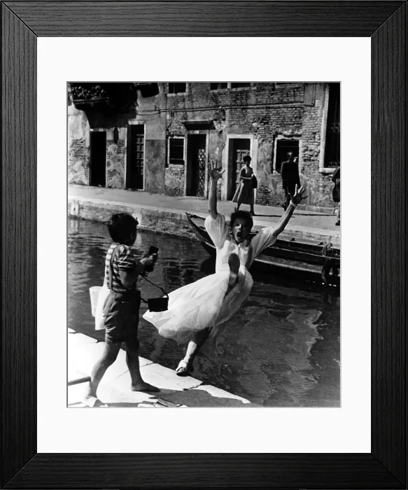 Framed Print : SUMMERTIME, Gaitano Audiero, Katharine Hepburn, 1955 Framed Print : SUMMERTIME, Gaitano Audiero, Katharine Hepburn, 1955