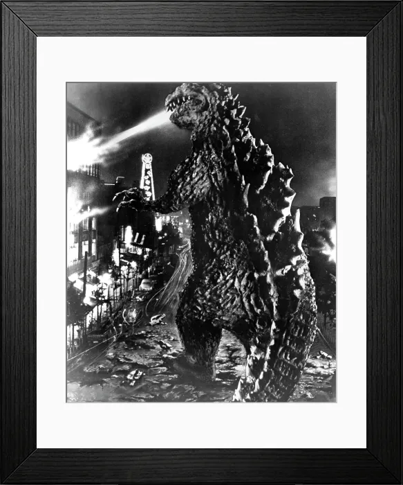 Framed Print : GODZILLA, (aka GOJIRA), Godzilla, 1954