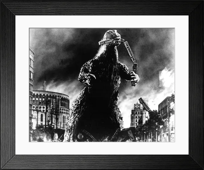 Framed Print : GODZILLA, (aka GOJIRA), Godzilla, 1954