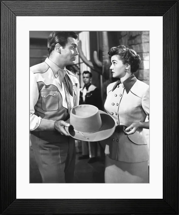 Framed Print : TEXAS CARNIVAL, from left: Howard Keel, Esther Williams, 1951