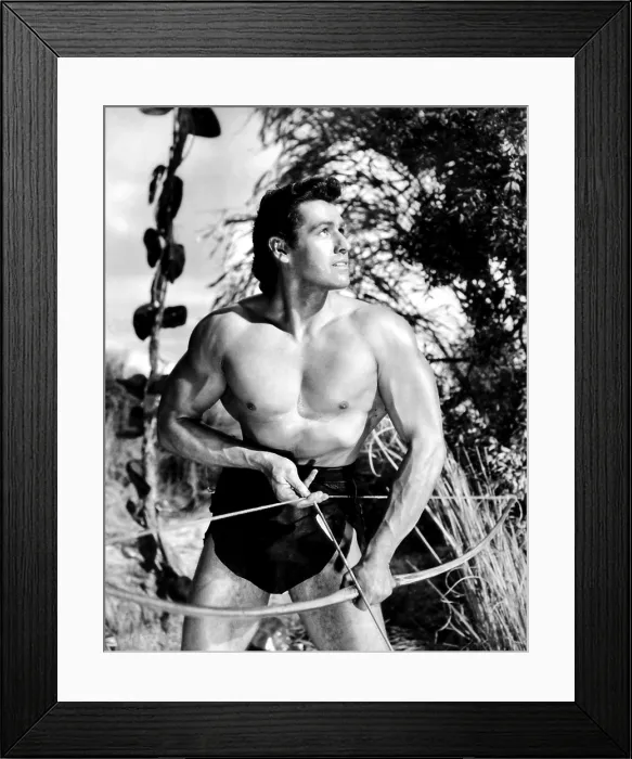 Framed Print : TARZAN AND THE LOST SAFARI, Gordon Scott, 1957