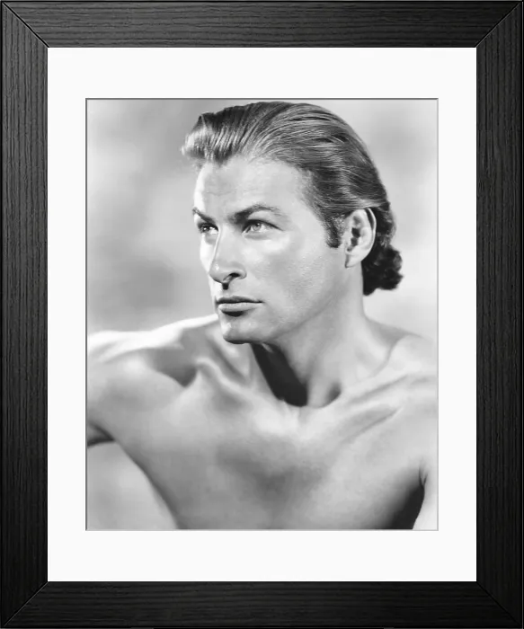 Framed Print : TARZAN AND THE SLAVE GIRL, Lex Barker, 1950