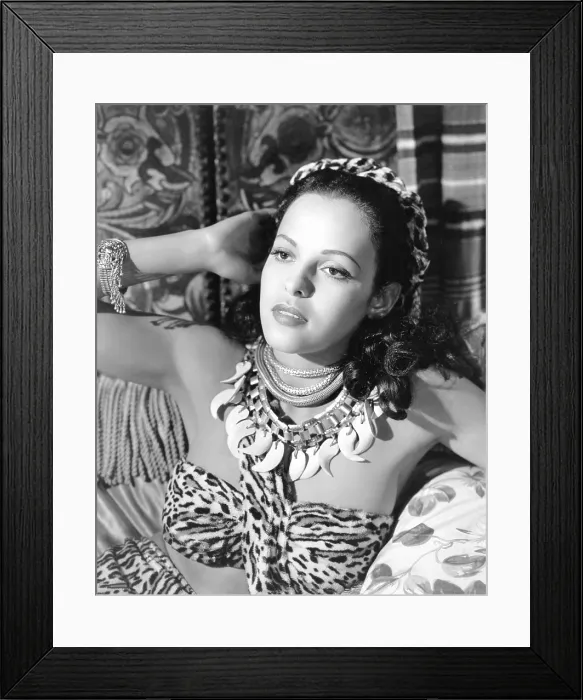 Framed Print : TARZAN AND THE LEOPARD WOMAN, Acquanetta, 1946