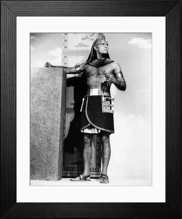 Framed Print : THE TEN COMMANDMENTS, Charlton Heston, 1956
