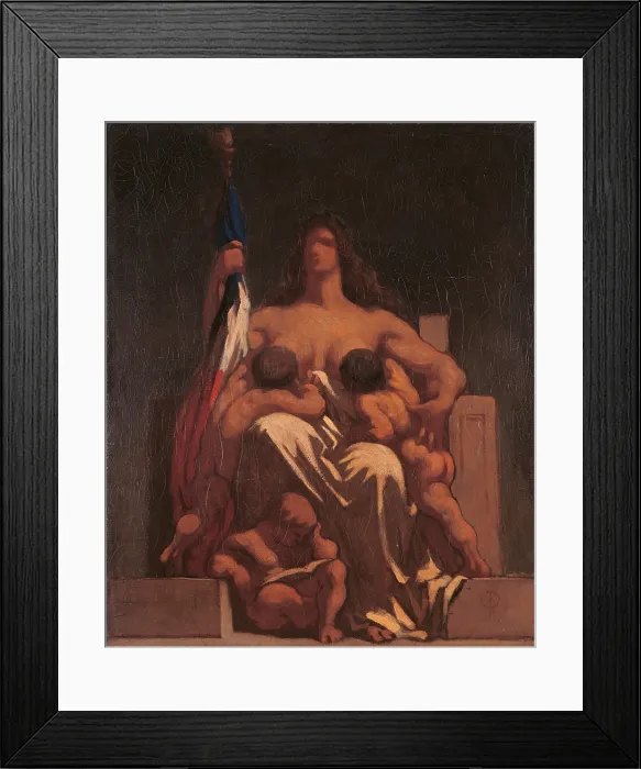 Framed Print : The Republic, by Honor Daumier, 1848, 19th Century, oil on canvas, cm 73 x 60 - France, Ile de France, Paris, Muse dOrsay. All Framed Print : The Republic, by Honor Daumier, 1848, 19th Century, oil on canvas, cm 73 x 60 - France, Ile de France, Paris, Muse dOrsay. All