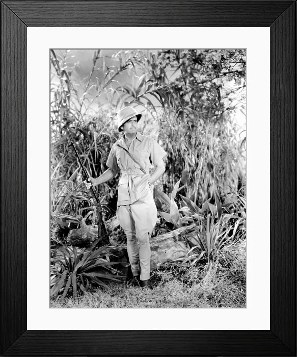 Framed Print : AROUND THE WORLD IN 80 MINUTES, (aka AROUND THE WORLD WITH DOUGLAS FAIRBANKS), Douglas Fairbanks, 1931