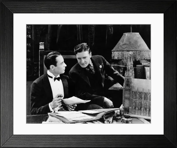 Framed Print : THE TEN COMMANDMENTS, Rod La Rocque, Richard Dix, 1923