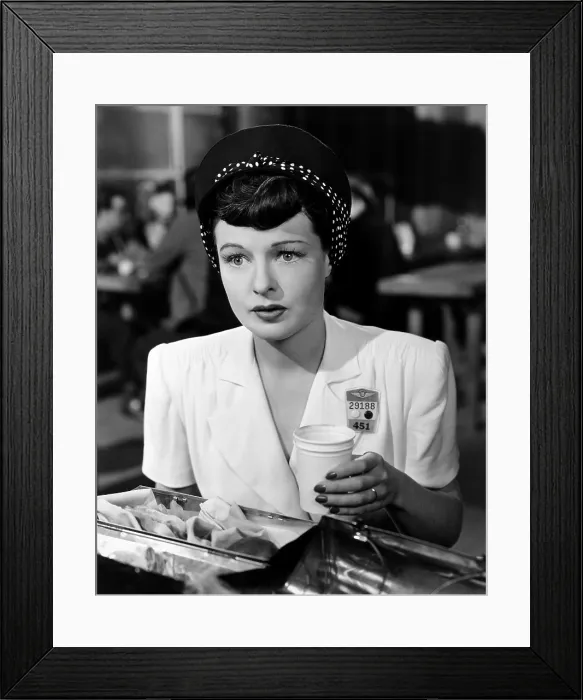 Framed Print : TENDER COMRADE, Ruth Hussey, 1943 Framed Print : TENDER COMRADE, Ruth Hussey, 1943