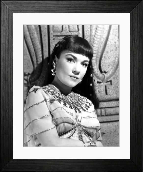 Framed Print : THE TEN COMMANDMENTS, Anne Baxter, 1956