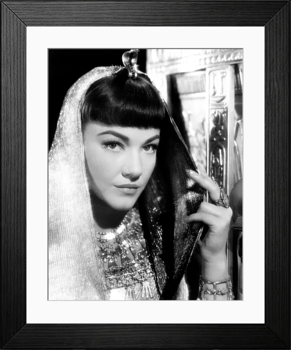 Framed Print : THE TEN COMMANDMENTS, Anne Baxter, 1956