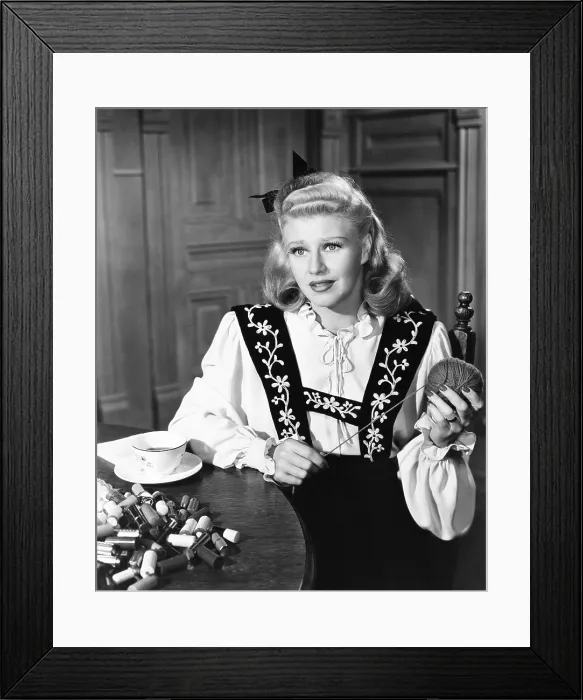 Framed Print : TENDER COMRADE, Ginger Rogers, 1943