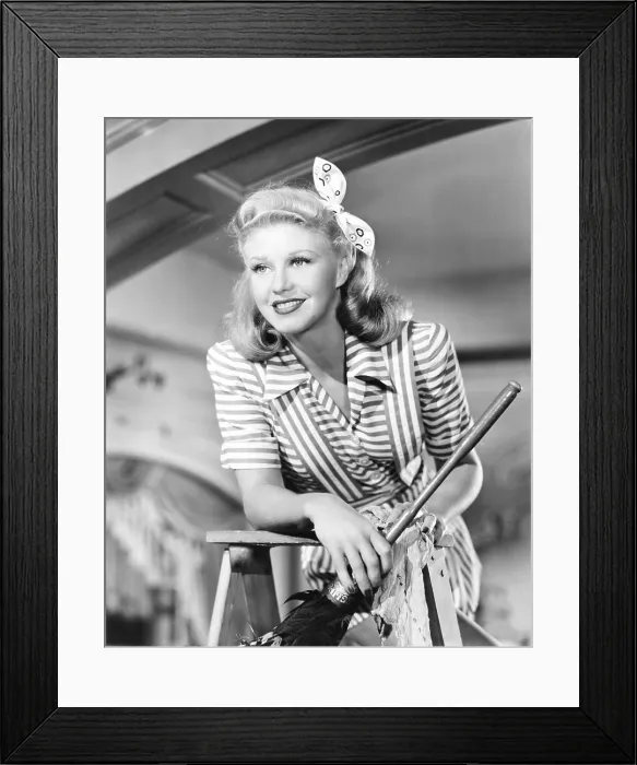 Framed Print : TENDER COMRADE, Ginger Rogers, 1943 Framed Print : TENDER COMRADE, Ginger Rogers, 1943