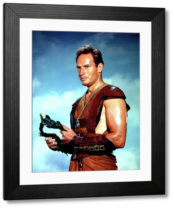 Framed Print : BEN-HUR, Charlton Heston, 1959