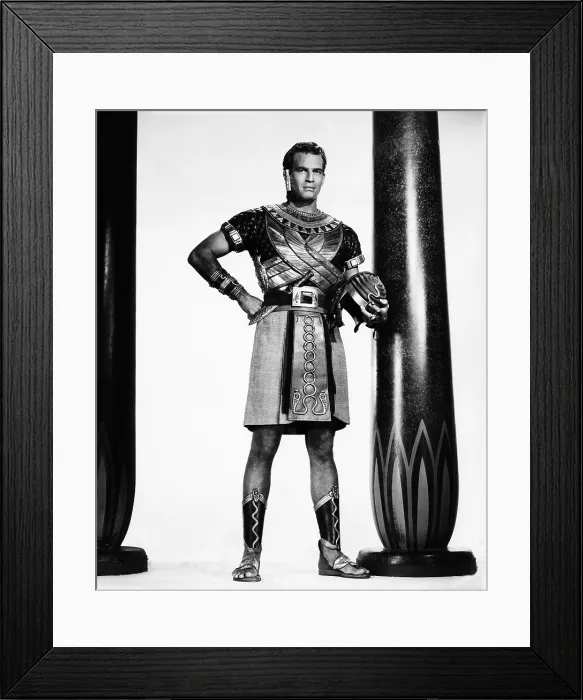 Framed Print : THE TEN COMMANDMENTS, Charlton Heston, 1956
