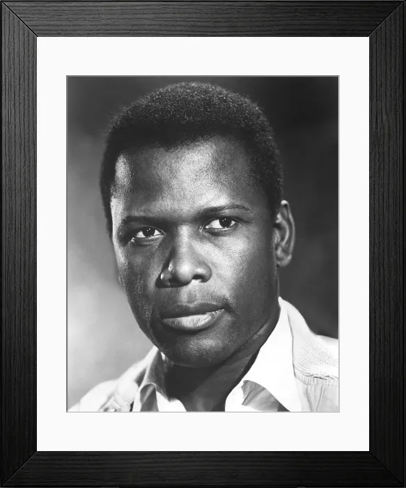Framed Print : A PATCH OF BLUE, Sidney Poitier, 1965 Framed Print : A PATCH OF BLUE, Sidney Poitier, 1965