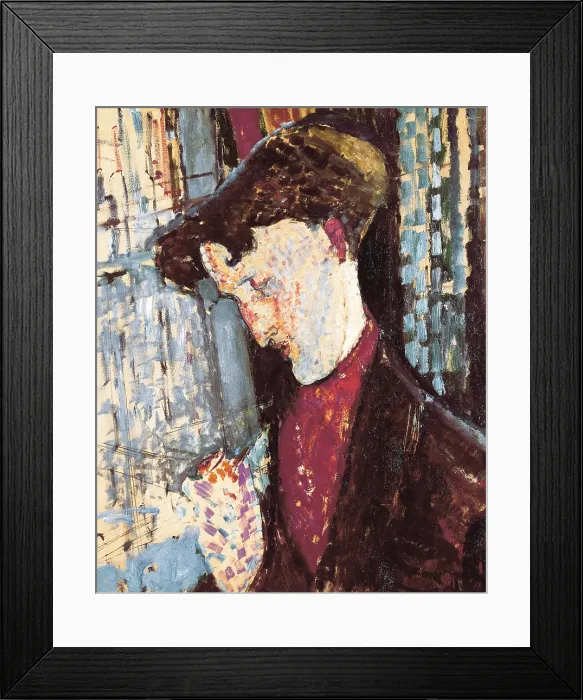 Framed Print : MODIGLIANI, Amedeo (1884-1920). Portrait of the Painter Frank Havilland. 1914. Oil on cardboard. Artistic avant-gardes. Oil. ITALY. Milan. Gianni Mattioli Collection Framed Print : MODIGLIANI, Amedeo (1884-1920). Portrait of the Painter Frank Havilland. 1914. Oil on cardboard. Artistic avant-gardes. Oil. ITALY. Milan. Gianni Mattioli Collection