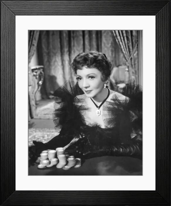 Framed Print : TEXAS LADY, Claudette Colbert, 1955 Framed Print : TEXAS LADY, Claudette Colbert, 1955