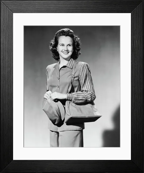 Framed Print : TENDER COMRADE, Kim Hunter, 1943