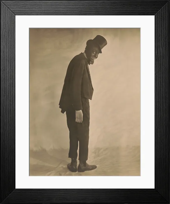 Framed Print : Egbert Austin Bert Williams, African American entertainer, in blackface, 1921 Framed Print : Egbert Austin Bert Williams, African American entertainer, in blackface, 1921