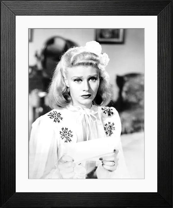 Framed Print : TENDER COMRADE, Ginger Rogers, 1943