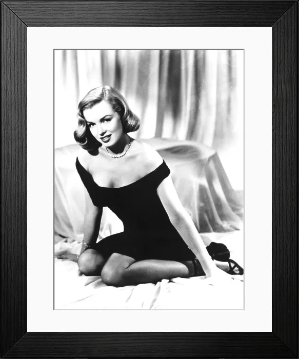 Framed Print : THE ASPHALT JUNGLE, Marilyn Monroe, 1950