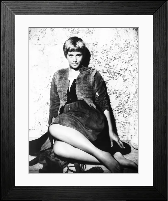 Framed Print : AS THE SEA RAGES, Maria Schell, 1959