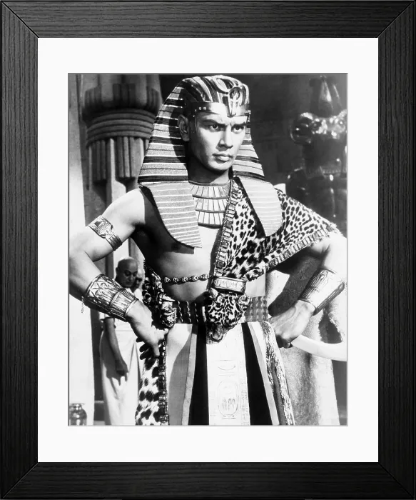 Framed Print : THE TEN COMMANDMENTS, Yul Brynner, 1956 Framed Print : THE TEN COMMANDMENTS, Yul Brynner, 1956
