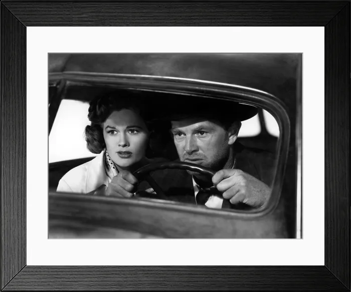 Framed Print : THE ASPHALT JUNGLE, Jean Hagen, Sterling Hayden, 1950