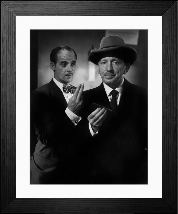 Framed Print : THE ASPHALT JUNGLE, Marc Lawrence, Sam Jaffe, 1950