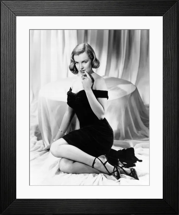 Framed Print : THE ASPHALT JUNGLE, Marilyn Monroe, 1950